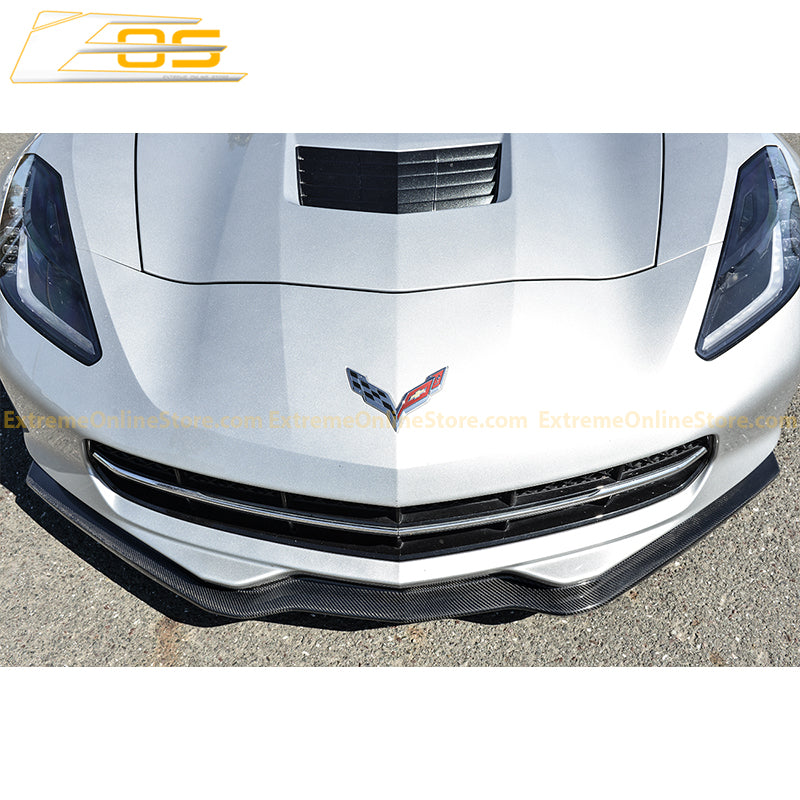 Corvette C7 Stage 2 / 3 Front Splitter Lip | Front Spoiler - ExtremeOnlineStore