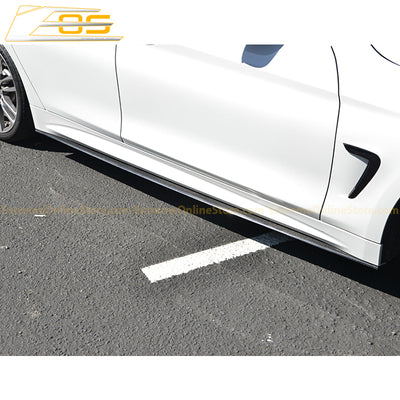 Carbon Fiber Side Skirts Rocker Panels | 14-Present BMW F36 4-Series Grad Coupe - ExtremeOnlineStore