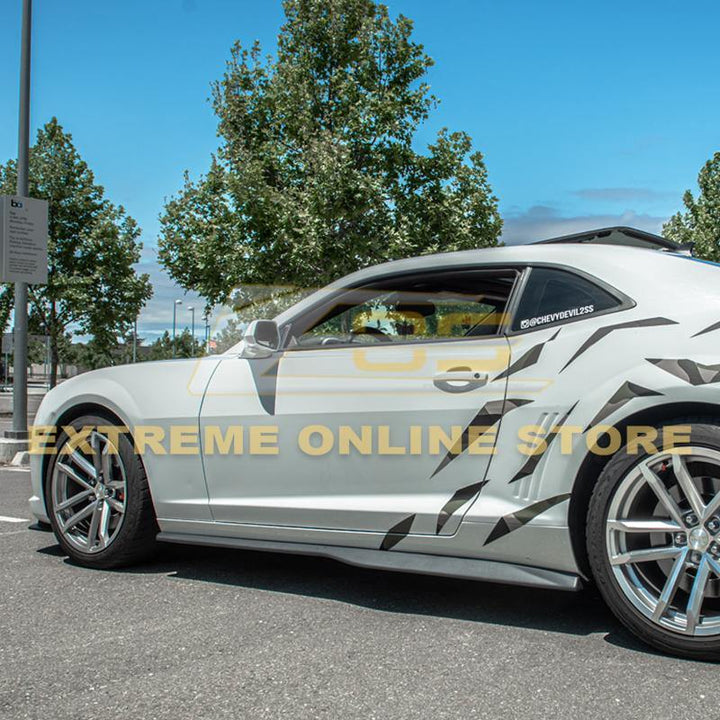 2010-13 Camaro SS | ZL1 Conversion Front Splitter &amp; Side Skirts - Extreme Online Store