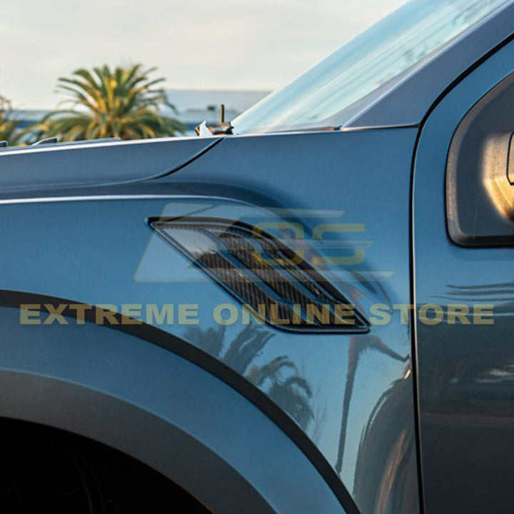 2017-Up Ford F-150 Raptor Carbon Fiber Side Fender Vents - Extreme Online Store