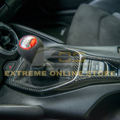 6th Gen Camaro Carbon Fiber Center Console Gear Shift Panel Cover