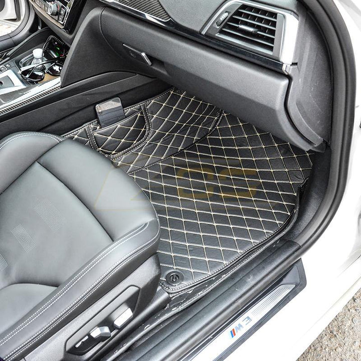 2012-19 BMW 3-Series Artificial Leather Waterproof Floor Mat - ExtremeOnlineStore