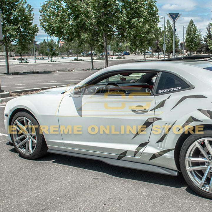 2010-13 Camaro SS | ZL1 Conversion Front Splitter &amp; Side Skirts - Extreme Online Store