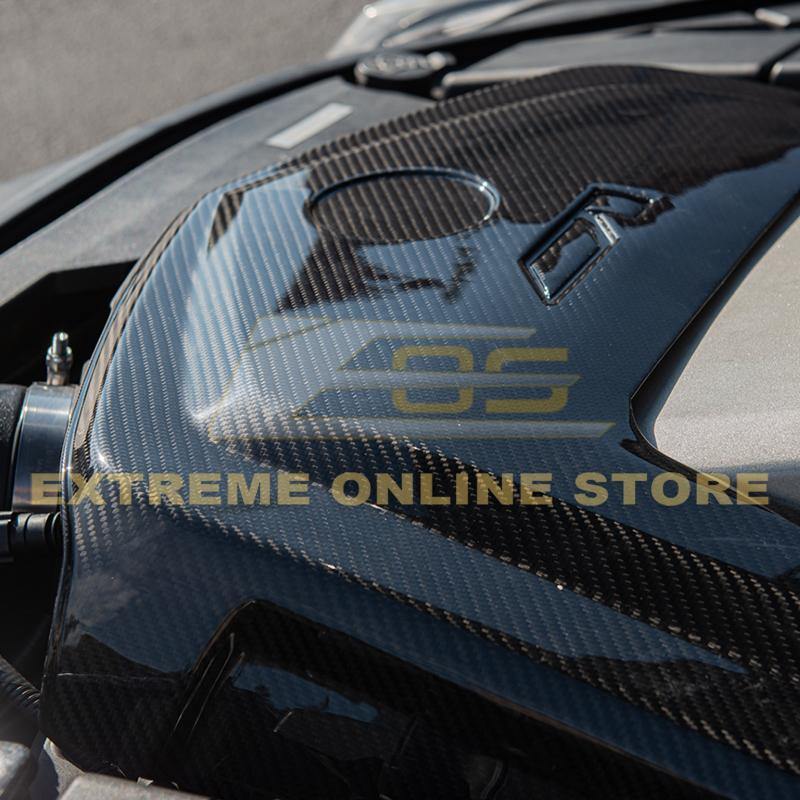 2009-15 Cadillac CTS-V Carbon Fiber Front Engine Cover - Extreme Online Store