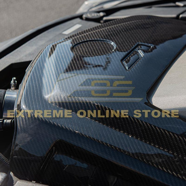2009-15 Cadillac CTS-V Carbon Fiber Front Engine Cover - Extreme Online Store