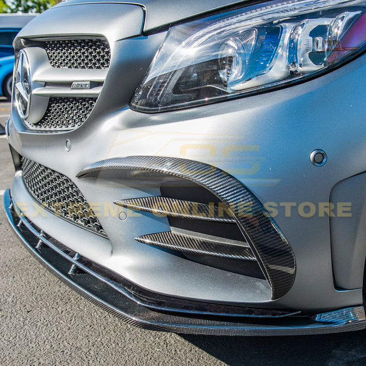 C-CLASS W205 C250 AMG Front Bumper Canard Set Carbon - - Specializes In Providing Carbon Fibre Parts And Accessories - Foto 8