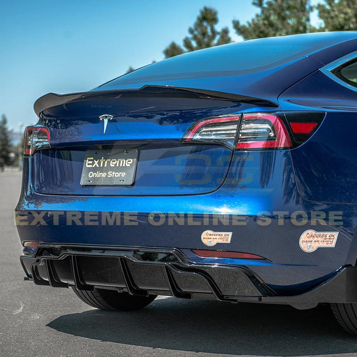2017-Up Tesla Model 3 Rear Truck Spoiler - Extreme Online Store