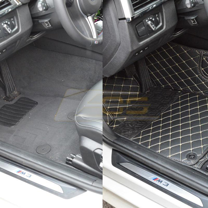 2012-19 BMW 3-Series Artificial Leather Waterproof Floor Mat - ExtremeOnlineStore