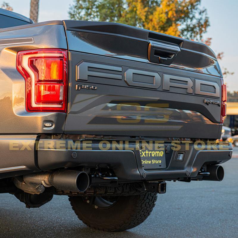 Matte Black Rear Spoiler For 2009-2014 Ford F-150 - Street Series Style With Hardware