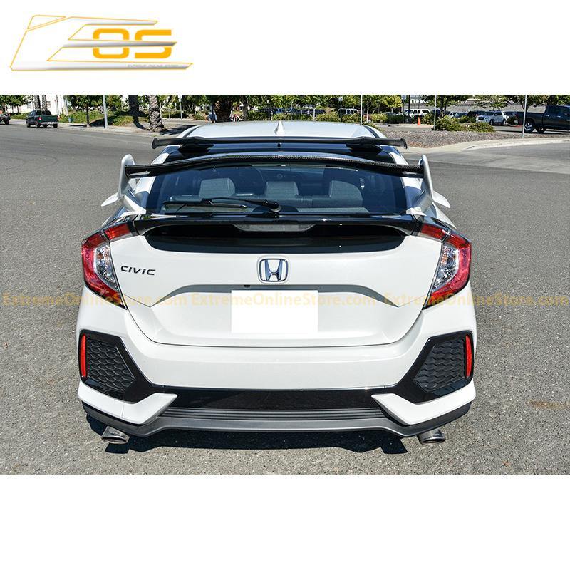 16-21 Honda Civic Hatchback Type R Rear Spoiler W/ Spoon Roof Spoiler