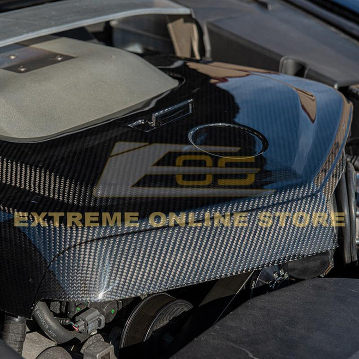 2009-15 Cadillac CTS-V Carbon Fiber Front Engine Cover - Extreme Online Store