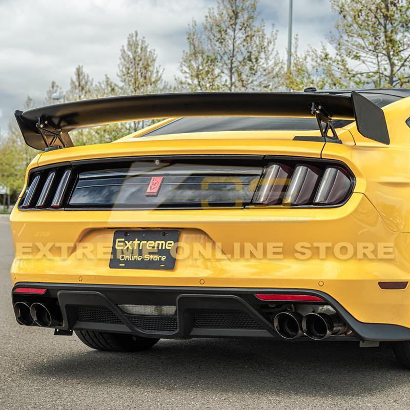 2015-Up Ford Mustang GT500 Rear Spoiler High Wing - Extreme Online Store