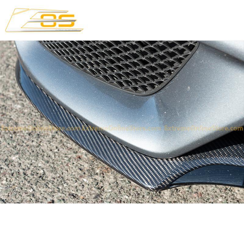 2015-18 Mercedes-Benz C-Class W205 AMG Carbon Fiber Front Splitter Lip - Extreme Online Store
