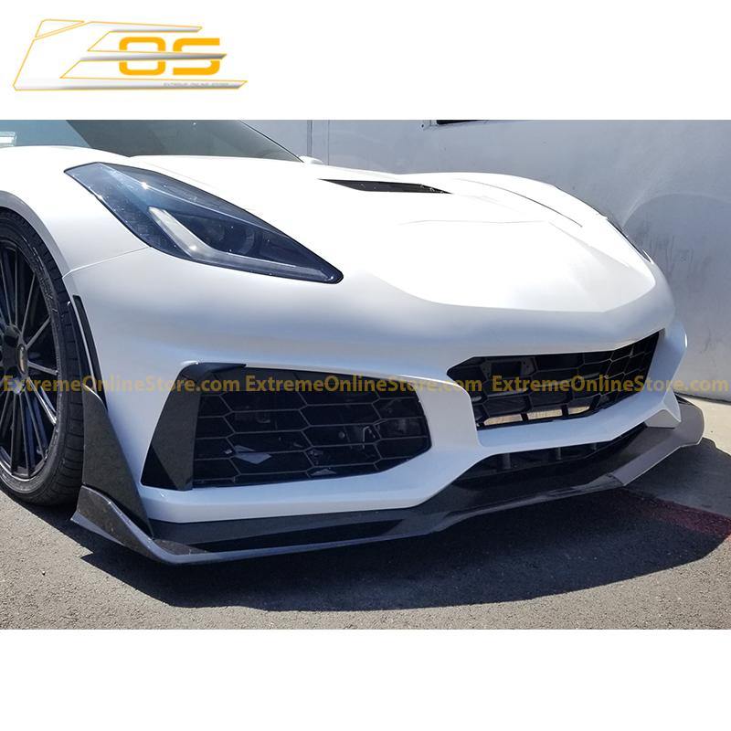 Corvette C7 Front Bumper Kit W/ Front Splitter | ZR1 Conversion Package - ExtremeOnlineStore
