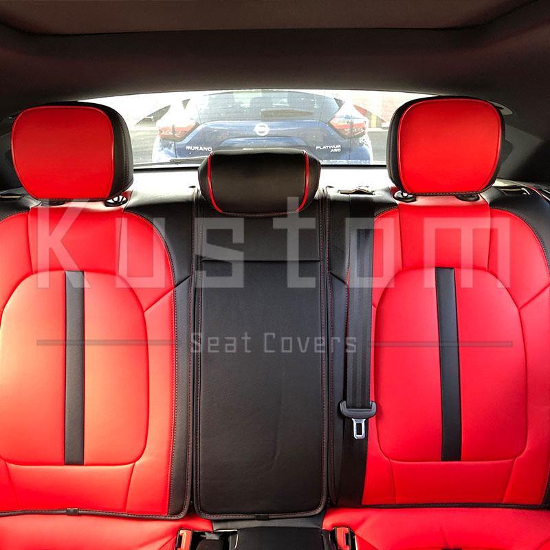 2014-Up Porsche Macan Two-tone Leather Seat Covers - Extreme Online Store