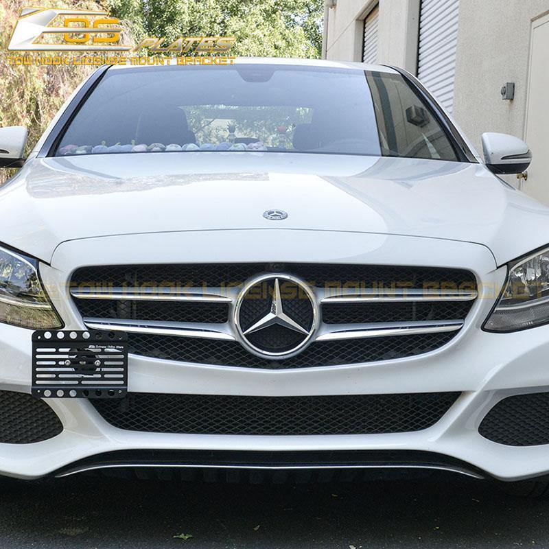 2015-Up Mercedes-Benz C-Class W205 Tow Hook License Plate Mount Bracket - Extreme Online Store