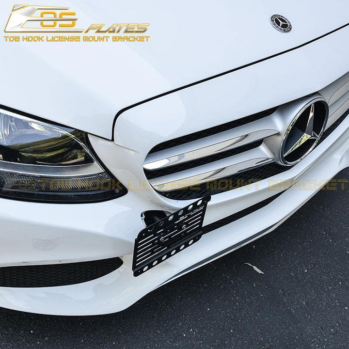 2015-Up Mercedes-Benz C-Class W205 Tow Hook License Plate Mount Bracket - Extreme Online Store