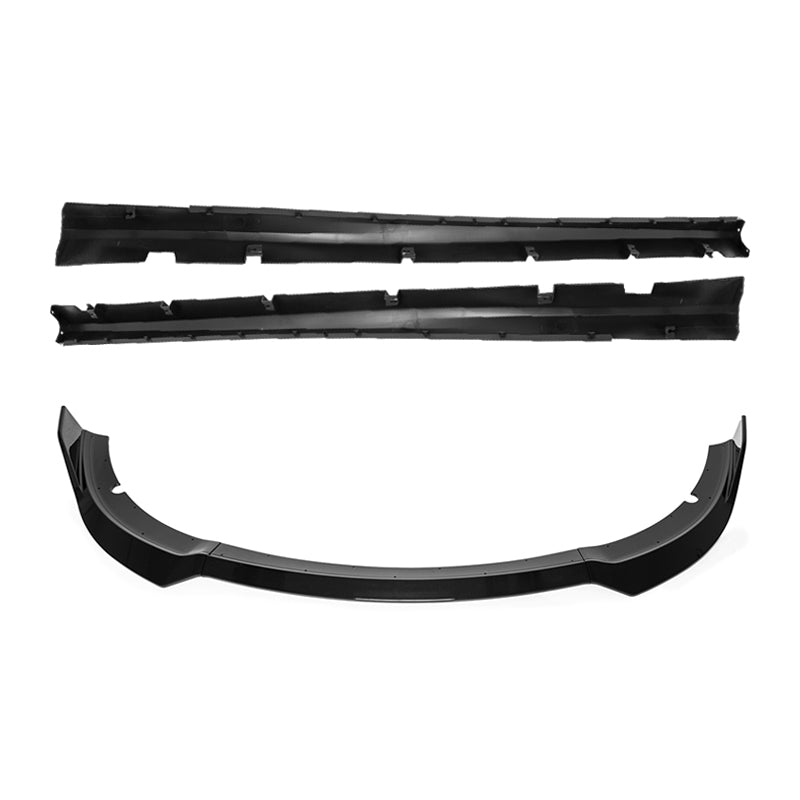 2015-Up Dodge Charger SRT Performance Front Splitter &amp; Rocker Panel