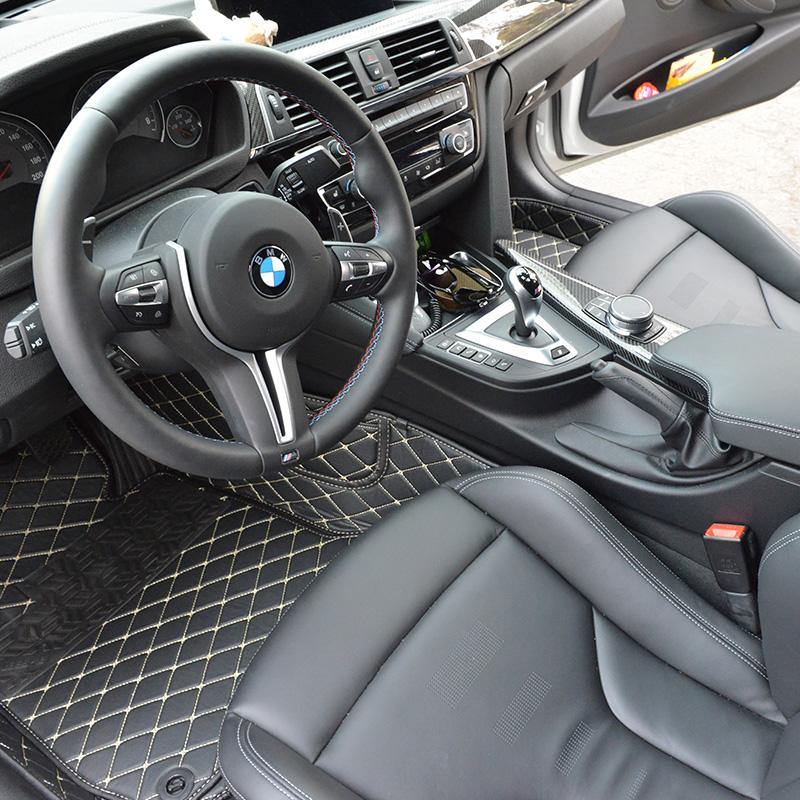 2012-19 BMW 3-Series Artificial Leather Waterproof Floor Mat - ExtremeOnlineStore