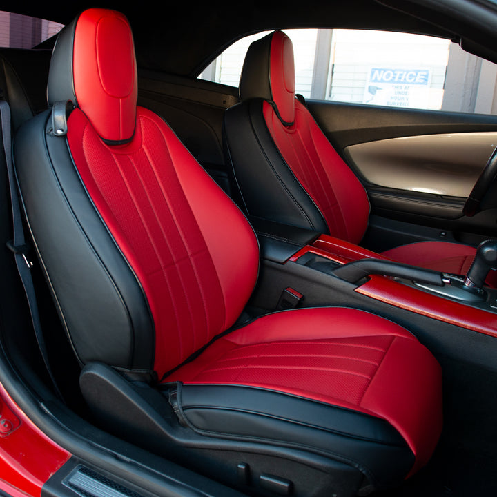 5th Gen Camaro Custom Leather Seat Covers
