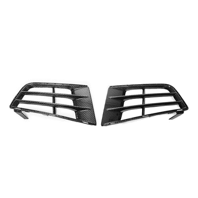 2016-Up Cadillac CTS-V Carbon Fiber Front Accent Grill Insert
