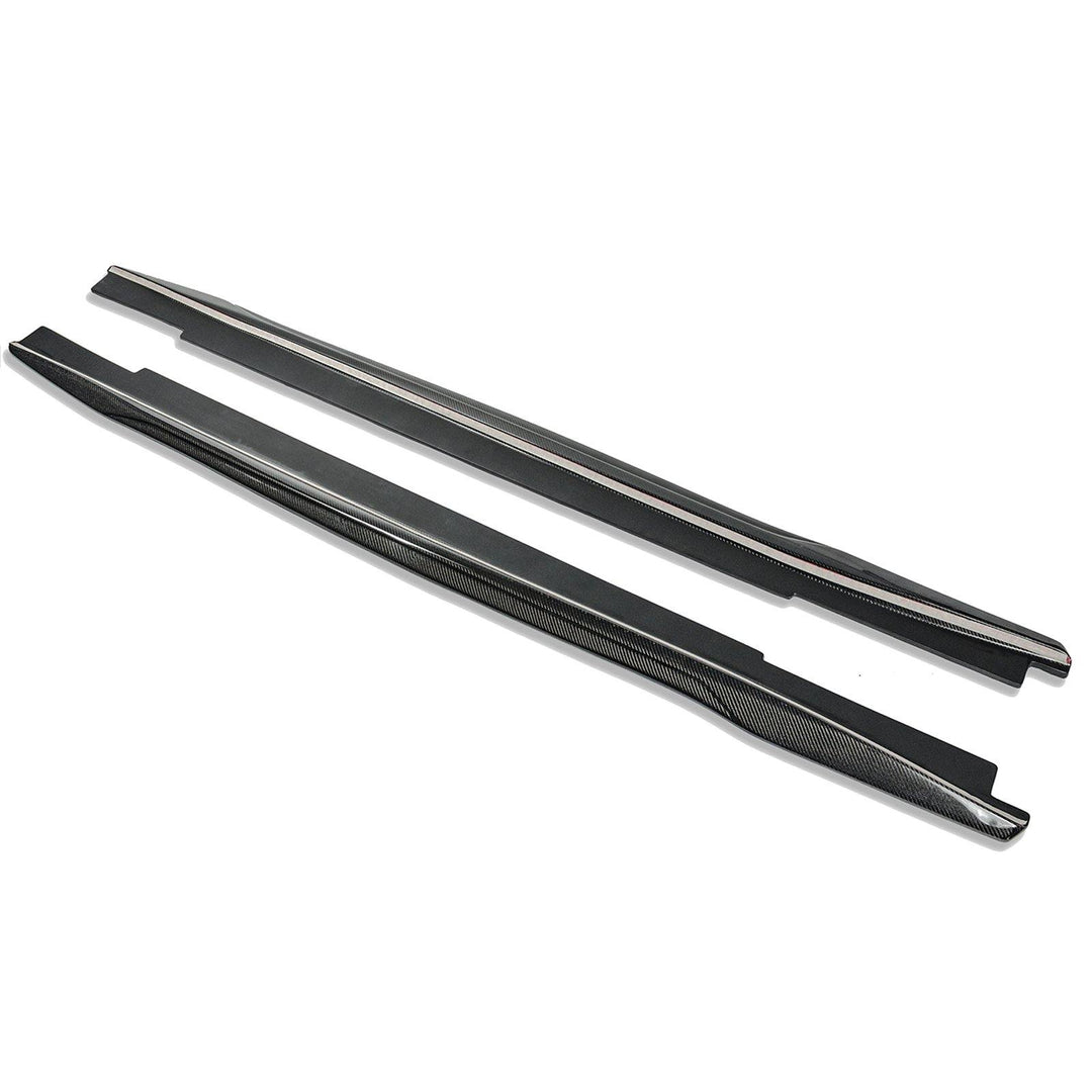 2016-Present Cadillac CTS-V Carbon Fiber Side Skirts Rocker Panels - Extreme Online Store