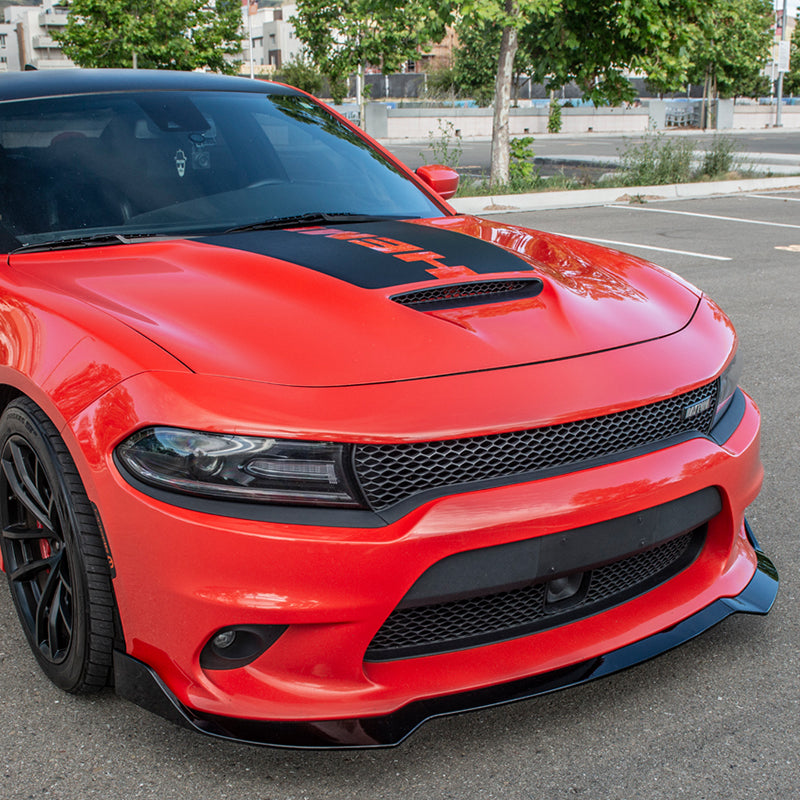 2015-Up Dodge Charger SRT Track Package Front Splitter