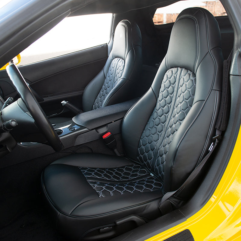 Chevrolet Corvette C6 Custom Leather Seat Upholstery