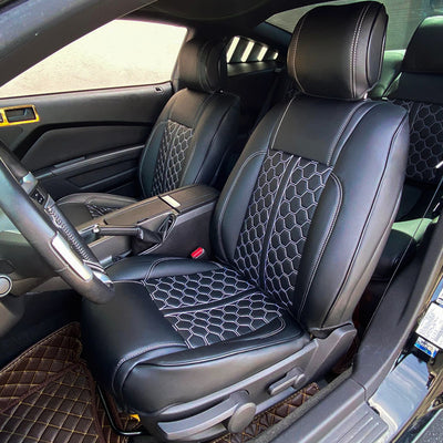 2010-14 Ford Mustang Custom Leather Seat Covers
