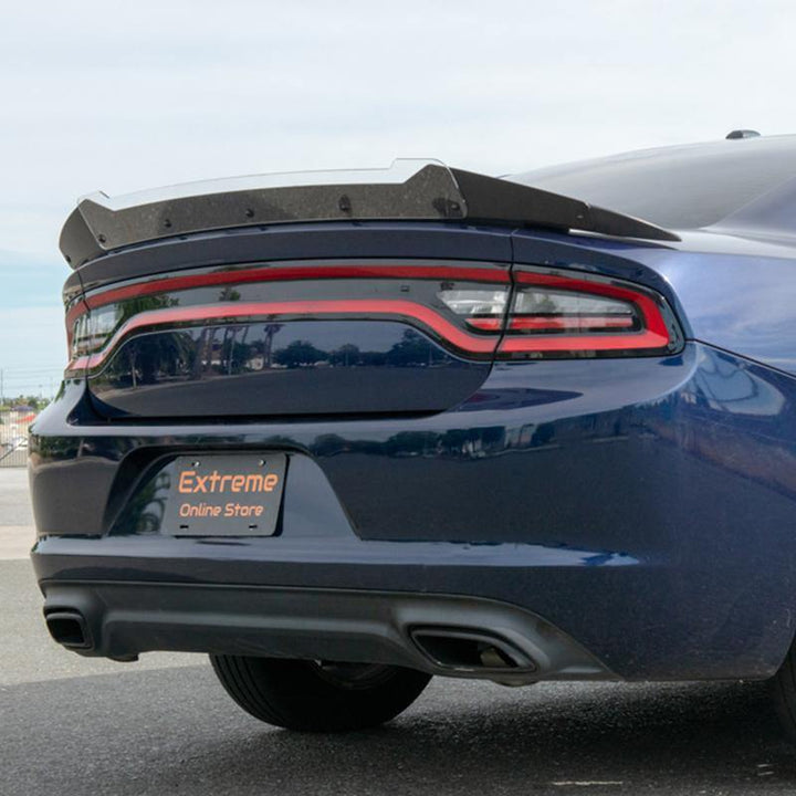 2015-Up Dodge Charger SRT8 Extended Wickerbill Rear Spoiler - Extreme Online Store