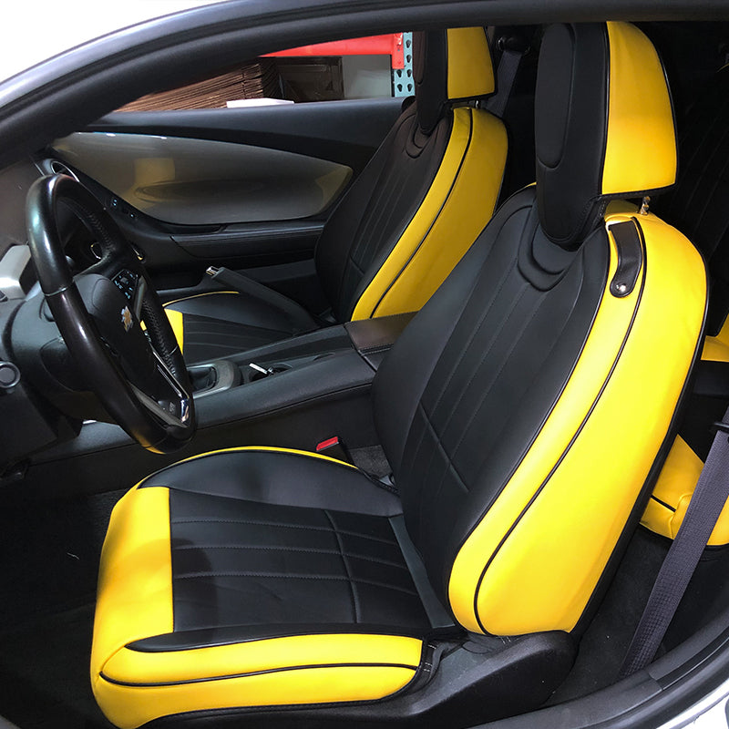5th Gen Camaro Custom Leather Seat Covers