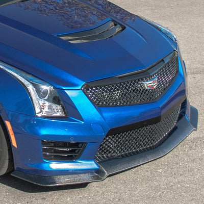 2016-19 Cadillac ATS-V Carbon Fiber Extended Front Splitter