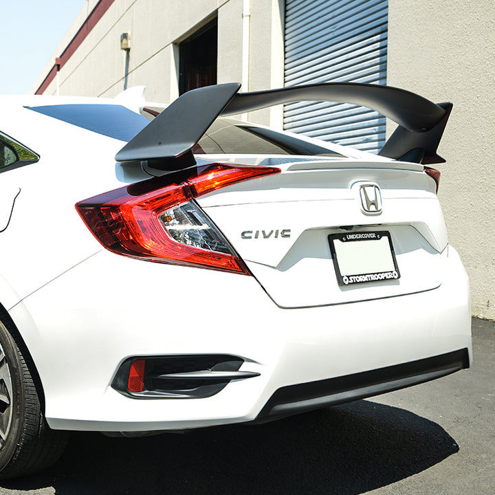 2016-19 Honda Civic Sedan Type R Conversion Rear Trunk Spoiler Kit - ExtremeOnlineStore