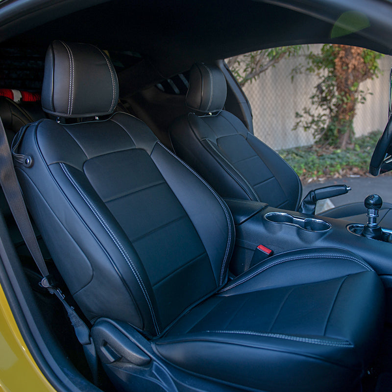 2015-Up Ford Mustang Custom Leather Seat Covers