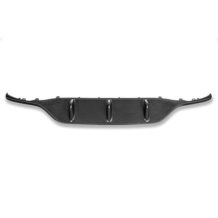 2015-18 Mercedes-Benz C-Class W205 AMG Carbon Fiber Rear Bumper Diffuser - Extreme Online Store